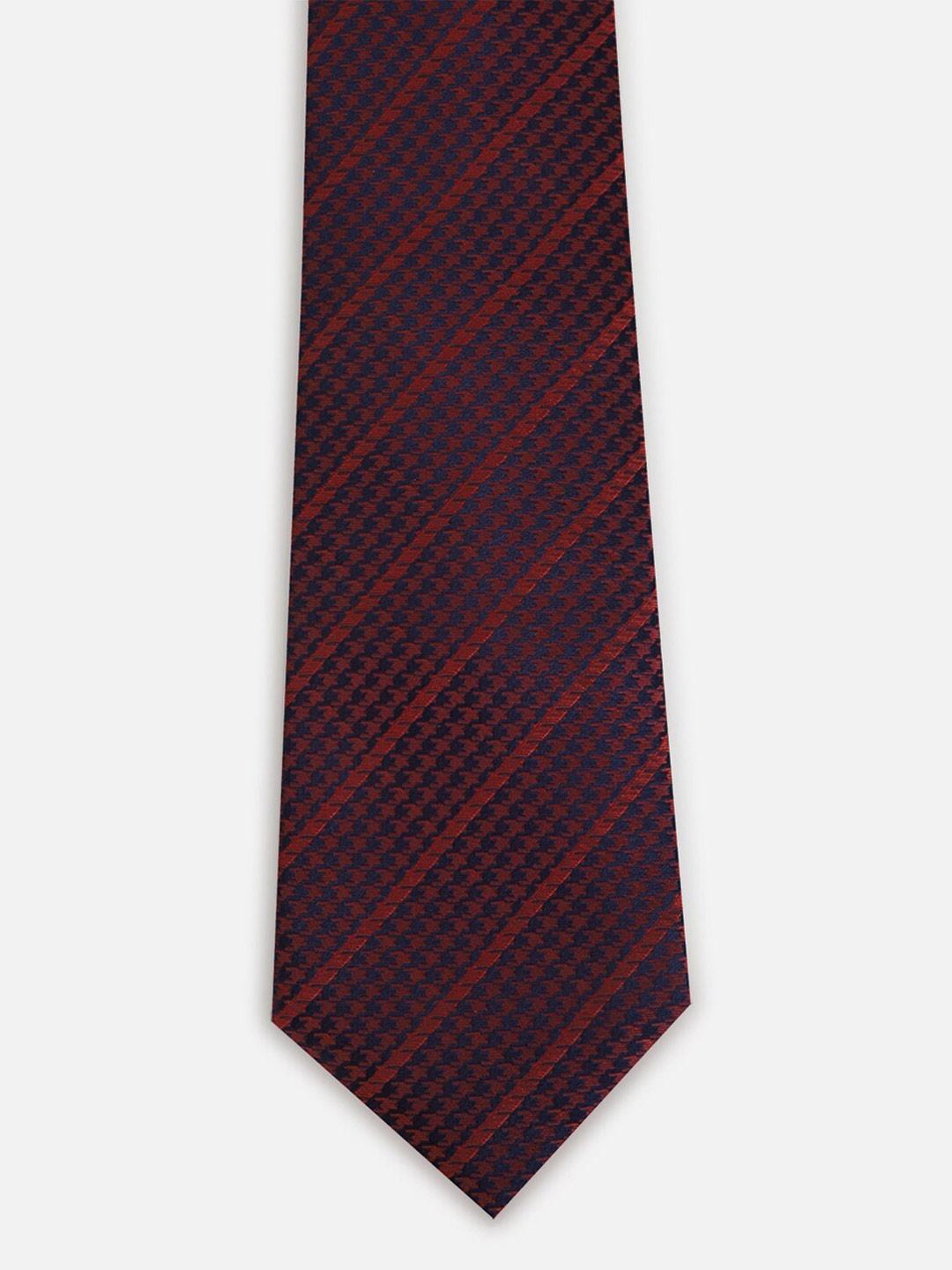 

Van Heusen Men Embroidered Broad Tie, Maroon