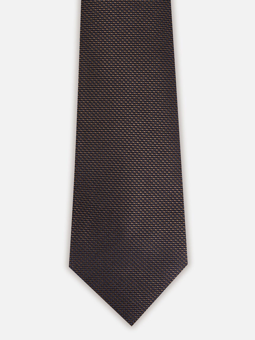 

Van Heusen Woven Design Microfiber Broad Tie, Brown