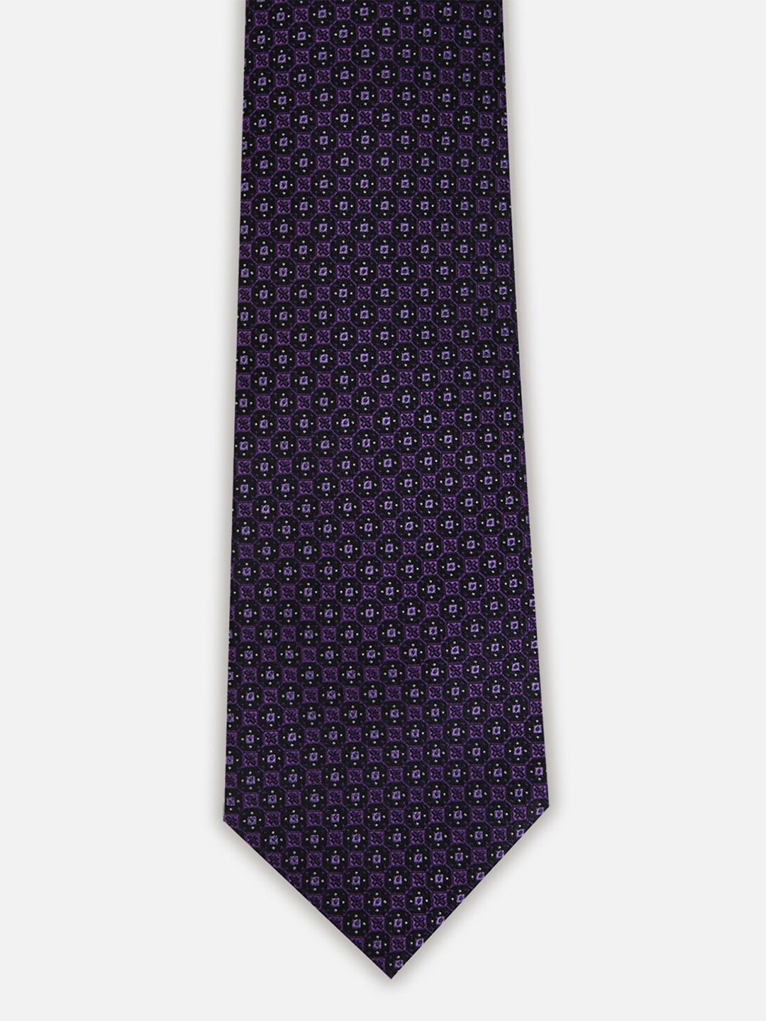 

Van Heusen Printed Microfiber Broad Tie, Purple