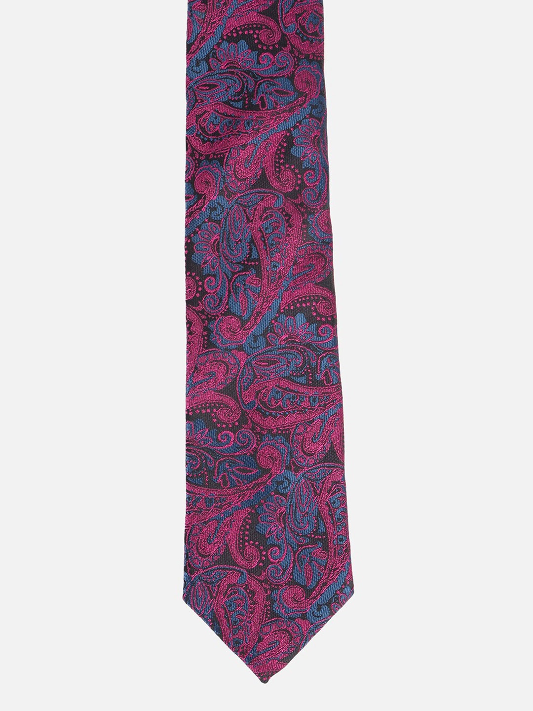 

Van Heusen Men Embroidered Broad Tie, Pink
