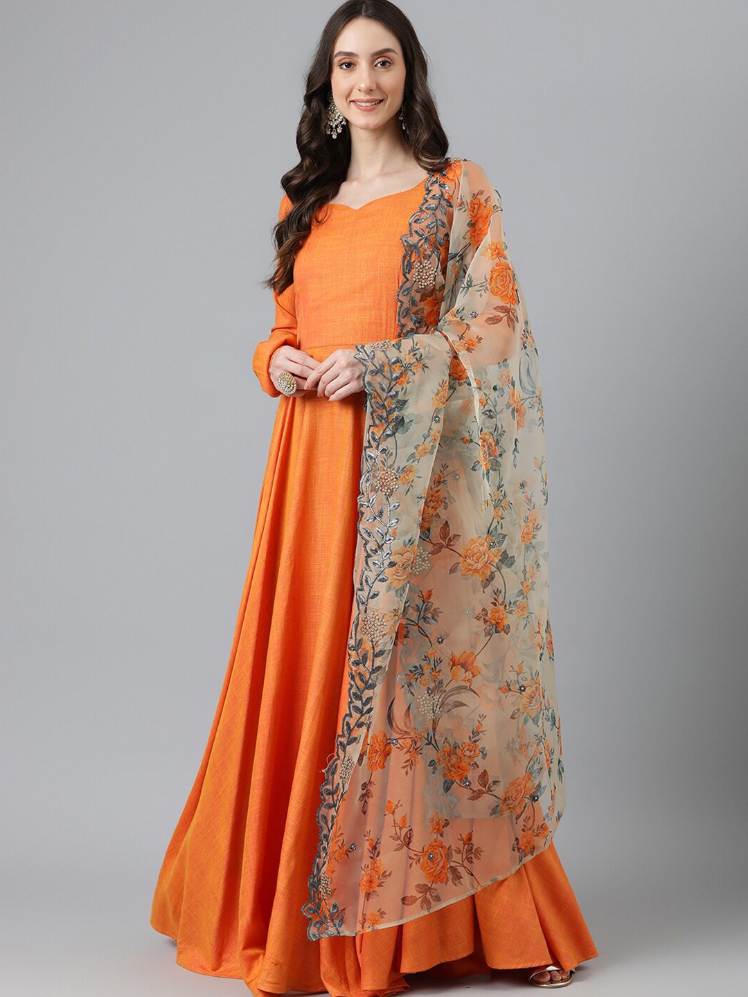 

Vinya Yellow Crepe Dress