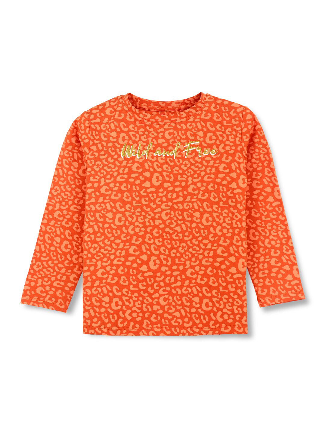 

Gini and Jony Infants Girls Abstract Printed Cotton Top, Orange