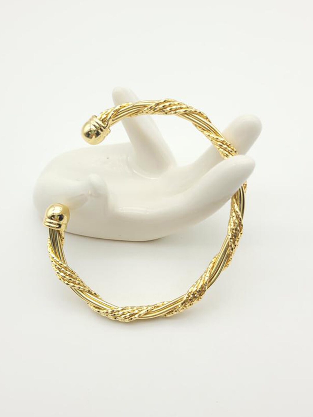 

Peora Women Gold Plated Kada Bracelet