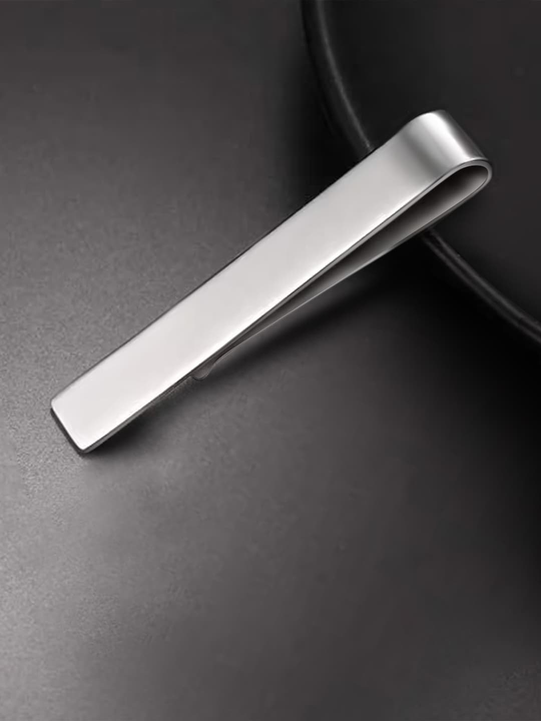 Peora Silver Plated Tie Pin Brooch