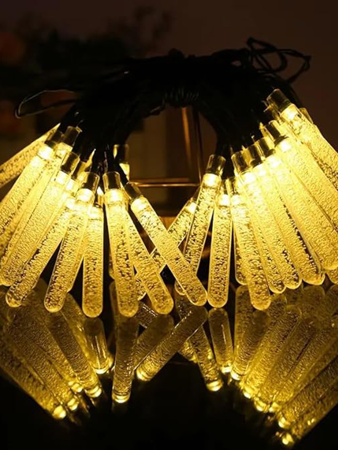 

Gesto Yellow Crystal Stick Led Serial String Lights