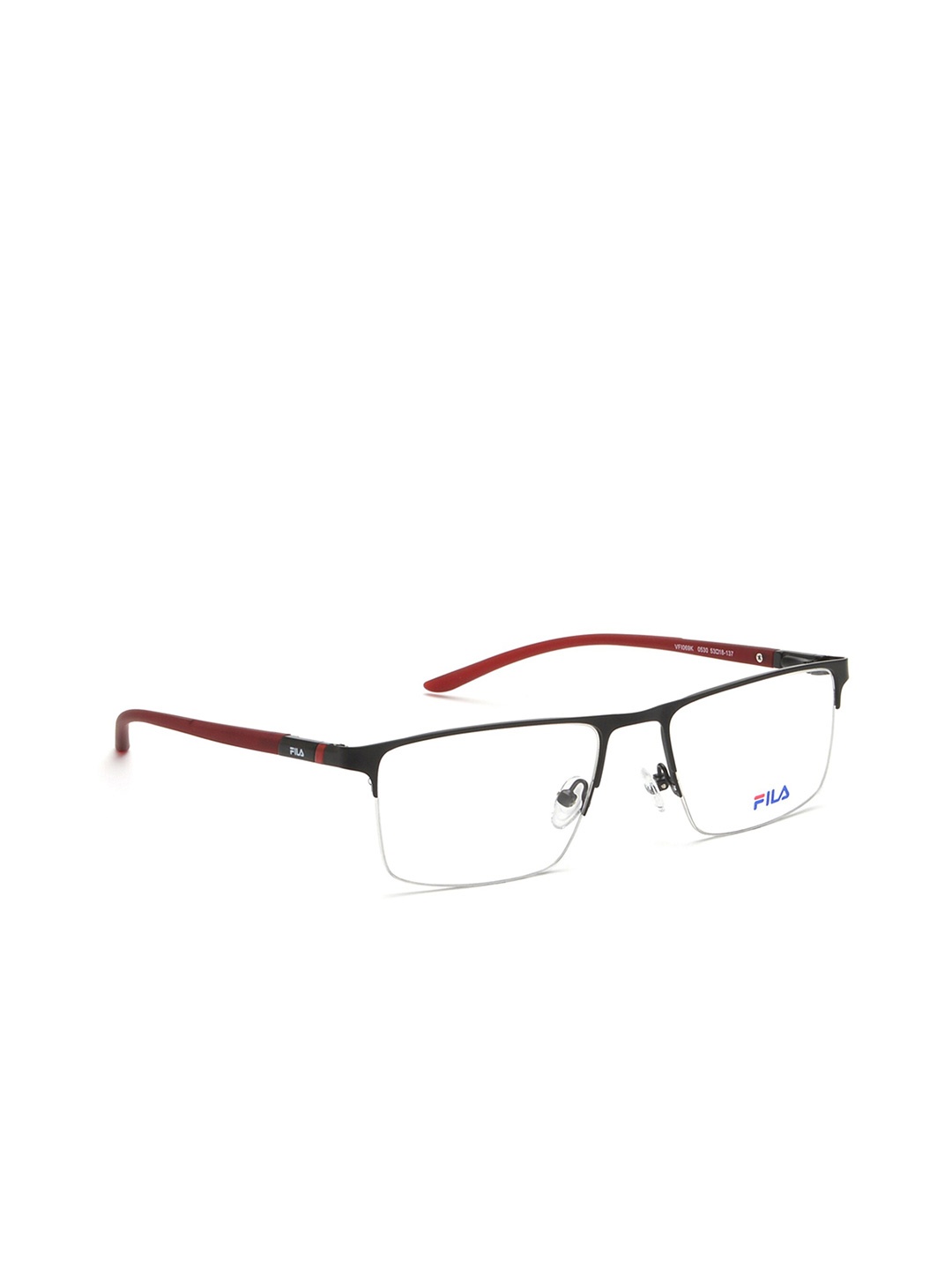 

FILA Half Rim Square Frames, Black