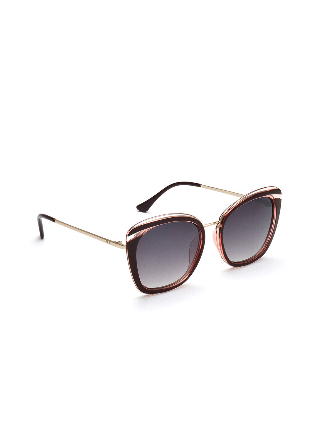 

FILA Women Butterfly Sunglasses with UV Protected Lens SFI222K54594YSG, Grey