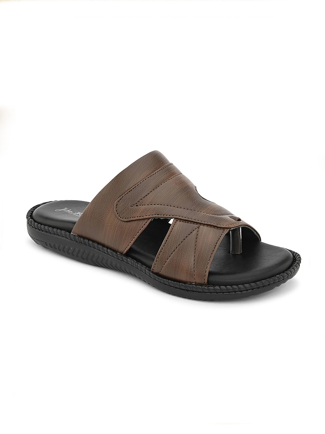 

John Karsun Men Comfort Sandals, Brown