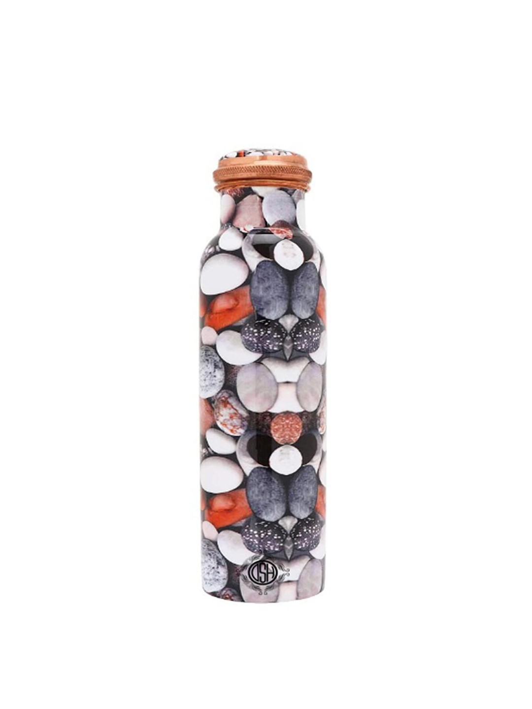 

DSH Crafting Your Curiosity White Printed Copper Water Bottle 900 ml