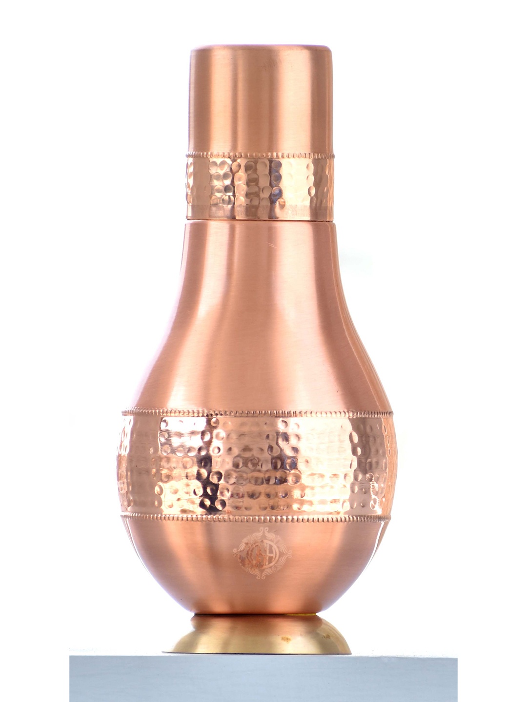 

DSH Crafting Your Curiosity Surahi Copper Toned Water Bottle 1.2L, Brown