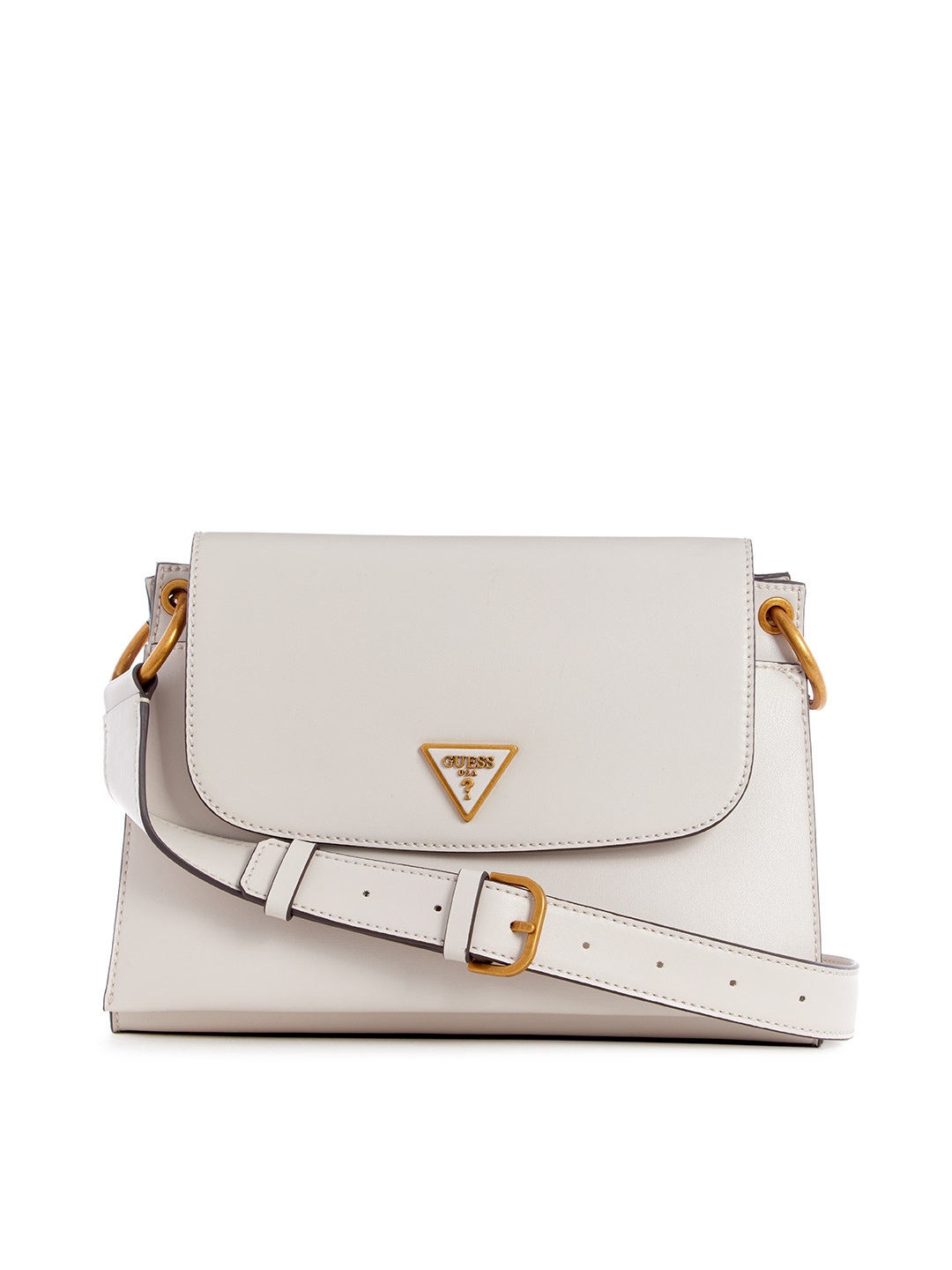 

GUESS Structured Crossbody Sling Bag, Taupe