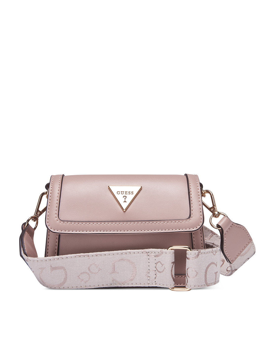 

GUESS Mini Structured Sling Bag, Pink