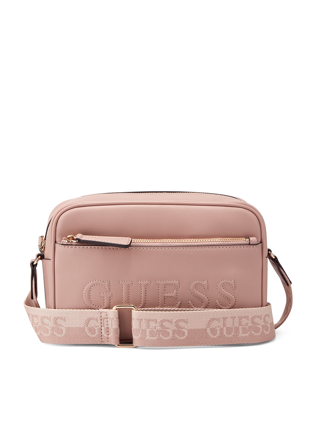 

GUESS Structured Sling Bag, Pink