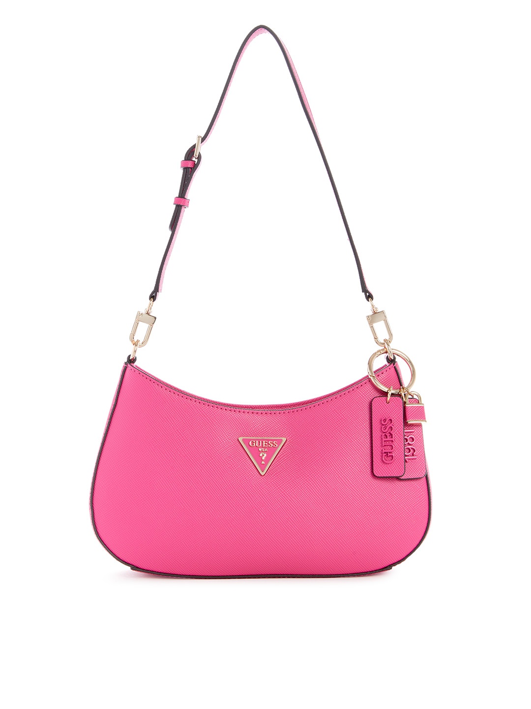 

GUESS Structured Shoulder Bag, Pink