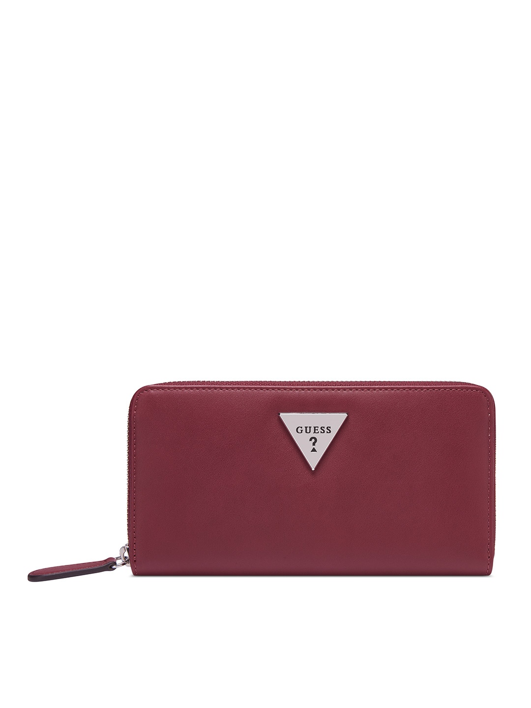 

GUESS Women Zip Around Wallet, Maroon