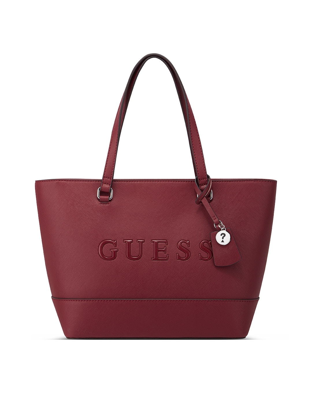 

GUESS Structured Shoulder Bag, Maroon