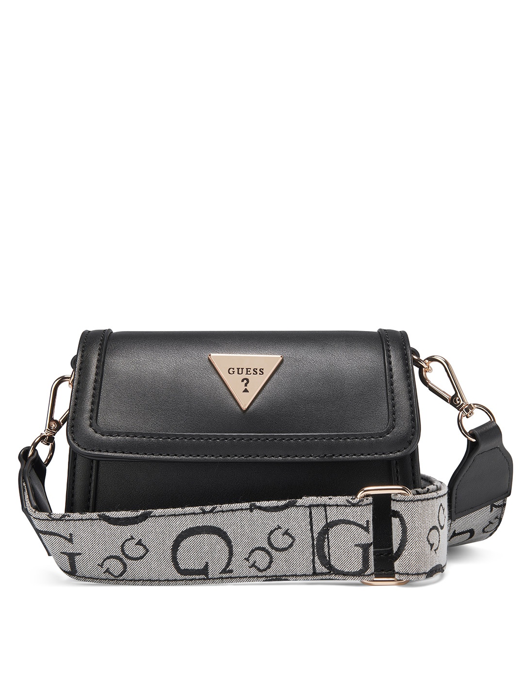 

GUESS Structured Sling Bag, Black