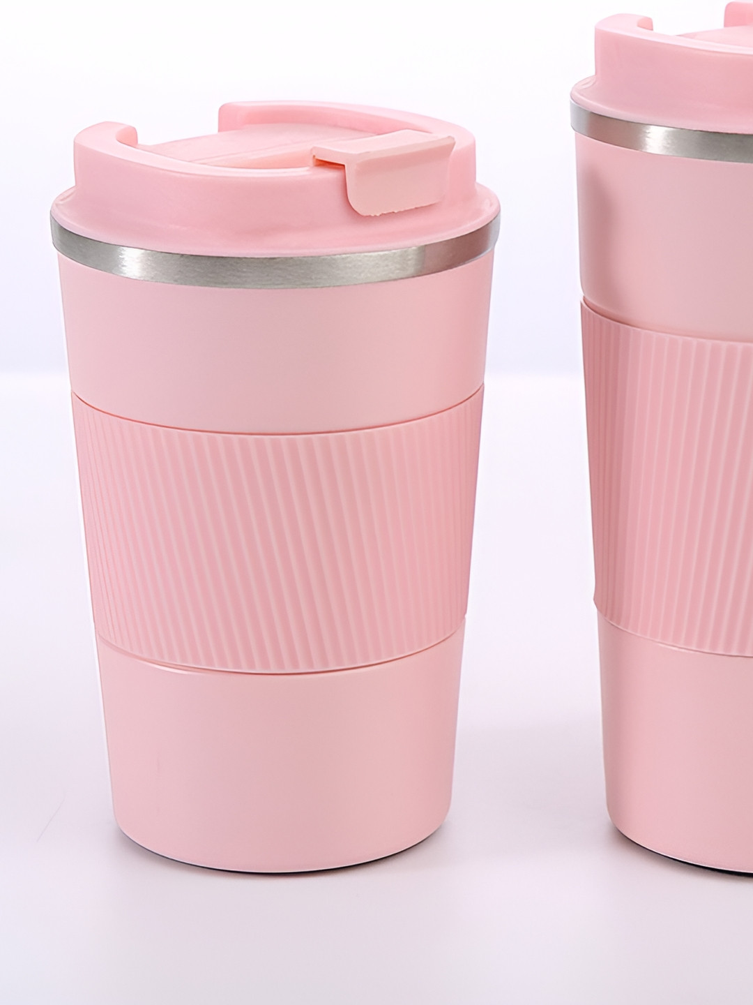 

Wosta Pink Stainless Steel Core Solid Matte Coffee mug 380ML
