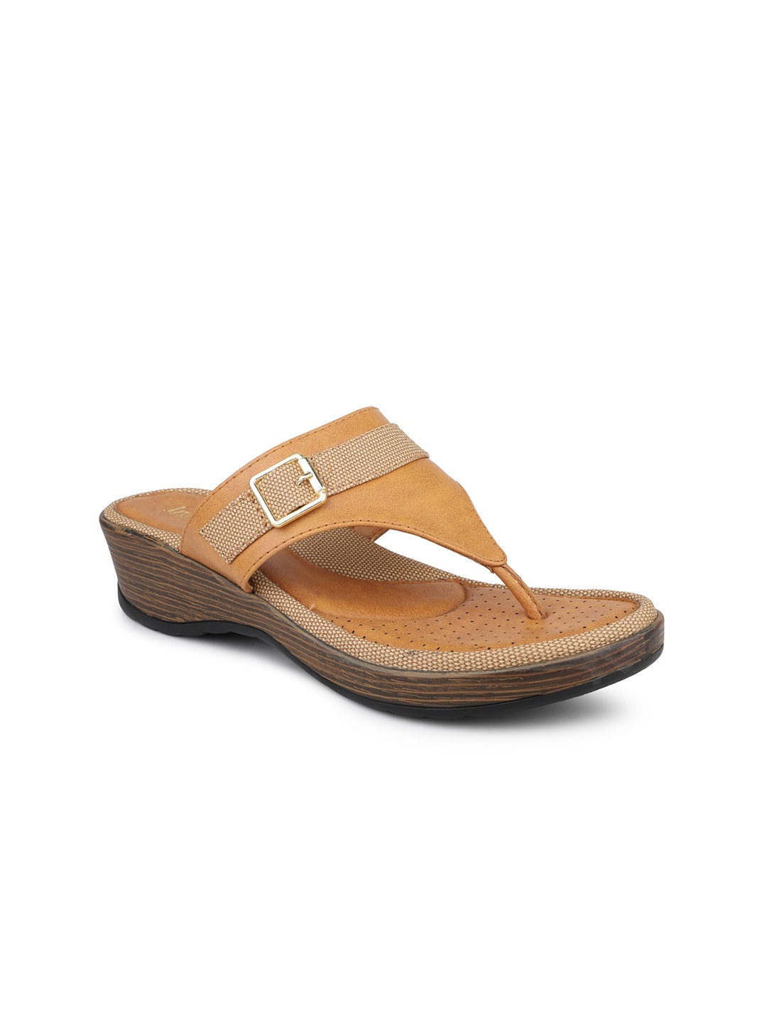 

Inc 5 Textured Comfort Heels, Tan