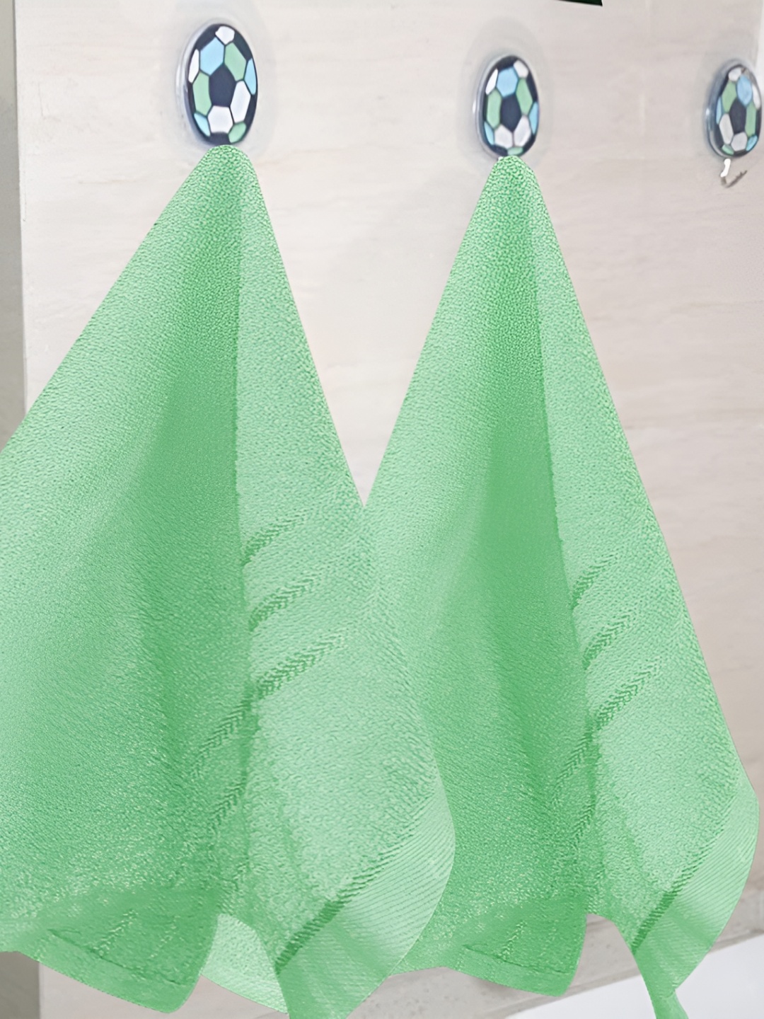 

SAJAVAT Green 2 Pieces 600 GSM Hand Towels