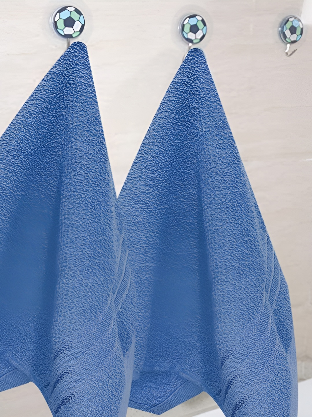 

SAJAVAT 2 Pcs Blue 600 GSM Super Absorbent Hand Towels