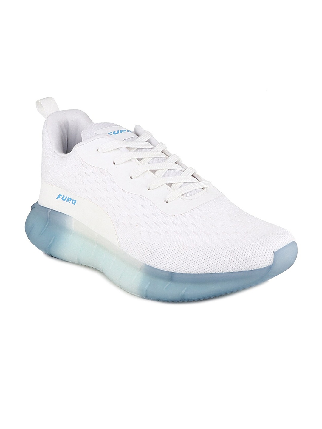 

FURO by Red Chief Men Textured Lace-Up Running Shoes, White
