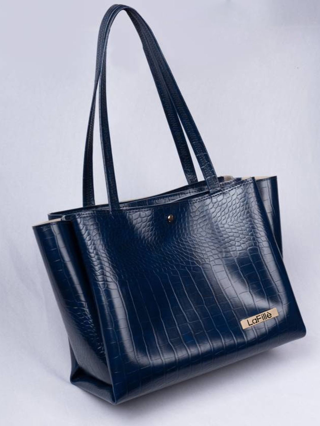 

LaFille Textured Shoulder Bag, Blue