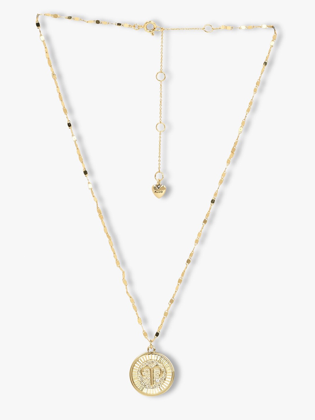 

ALDO Gold-Plated Chain With Pendant, Yellow