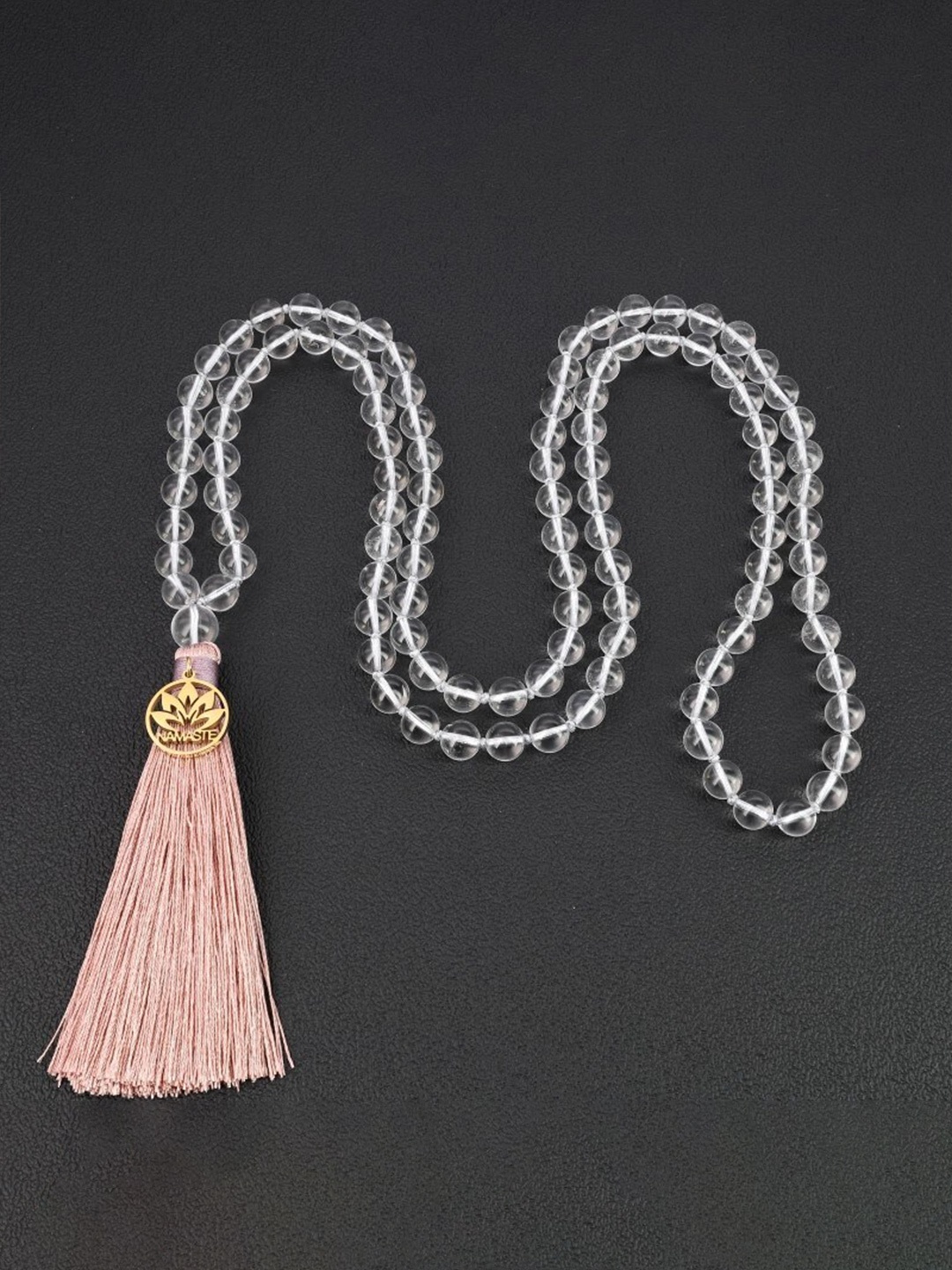 

RDK Unisex Crystals Beaded Chain, Transparent