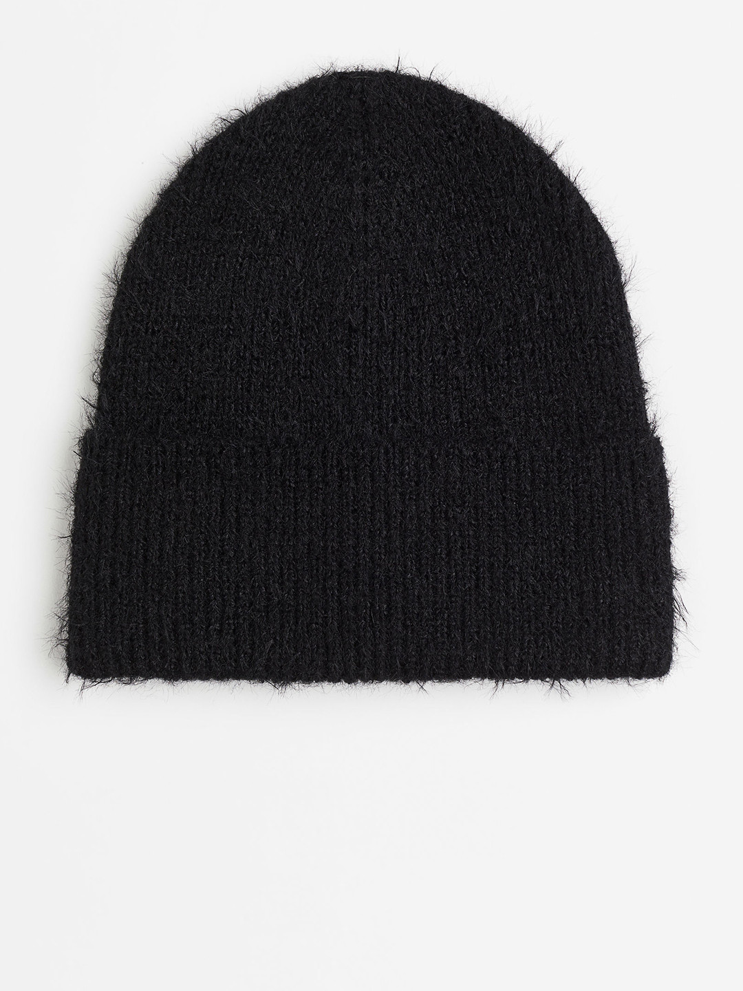 

H&M Women Fluffy Knit Hat, Black