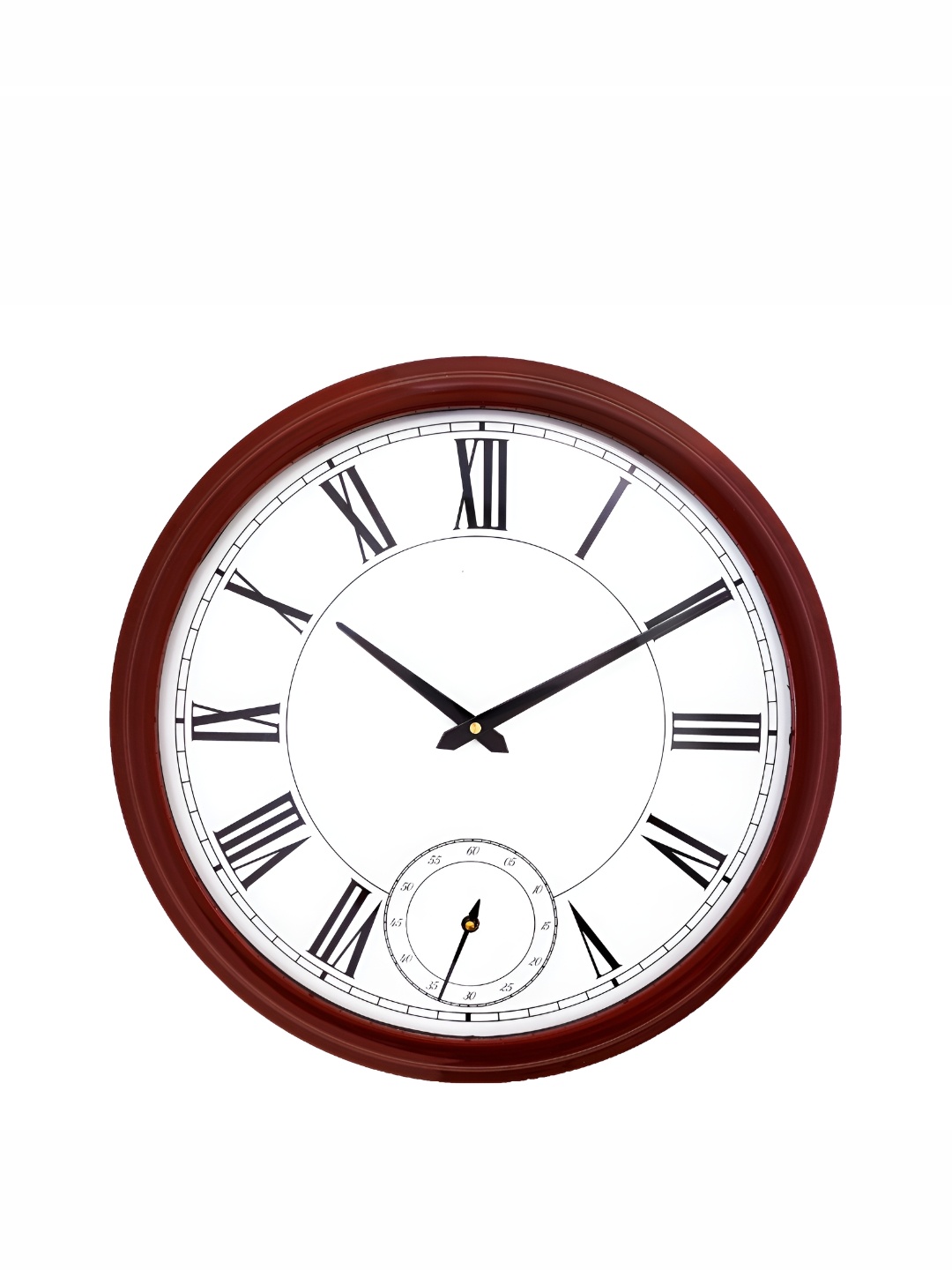 

Ancient Clock Makers Brown Round Vintage Wall Clock