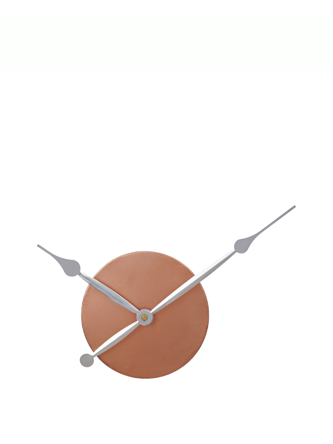 

Ancient Clock Makers Copper Toned Solid Round Contemporary Analogue Wall Clock