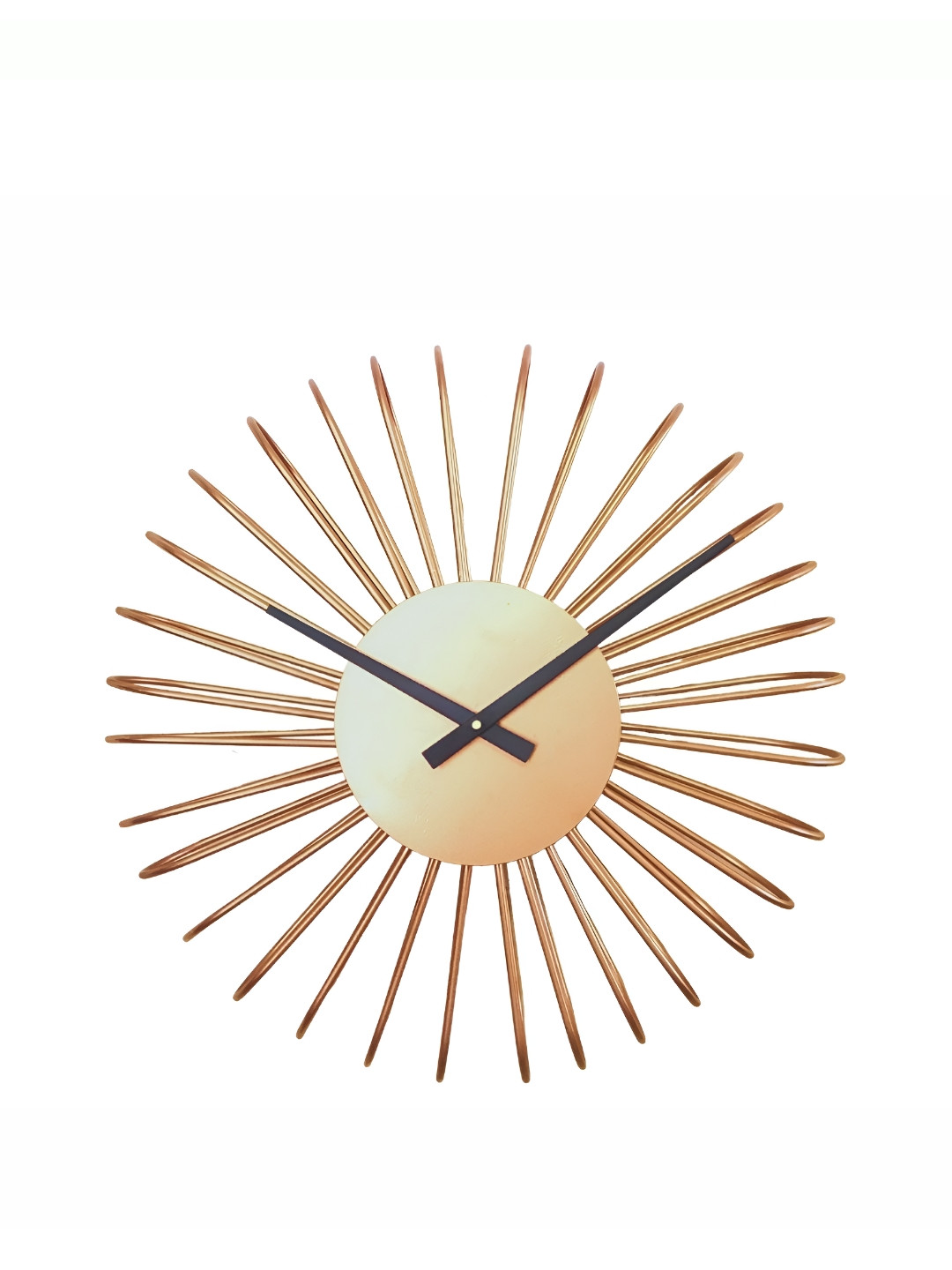 

Ancient Clock Makers Copper-Toned Round Shaped Traditional Wall Clock