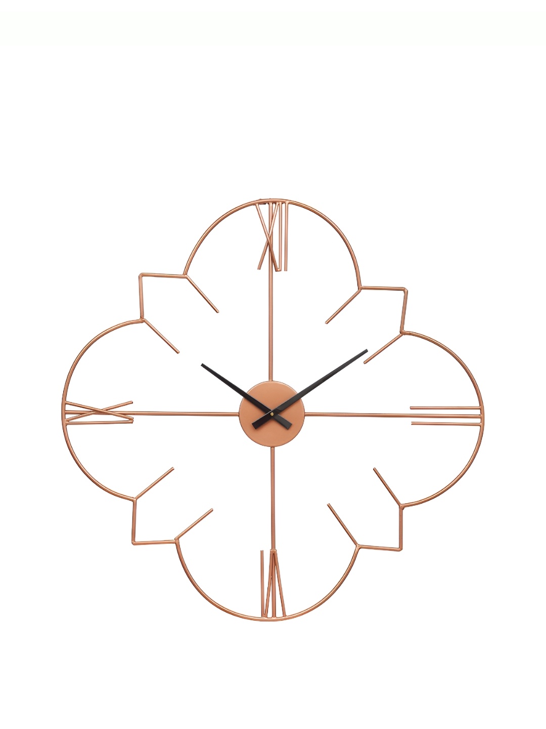 

Ancient Clock Makers Copper Toned Traditional Wall Clock