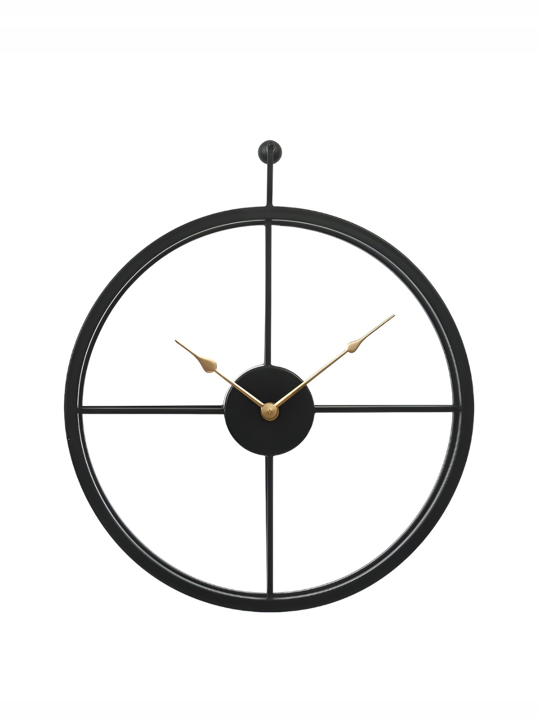 

Ancient Clock Makers Black Round Shaped Contemporary Wall Clock