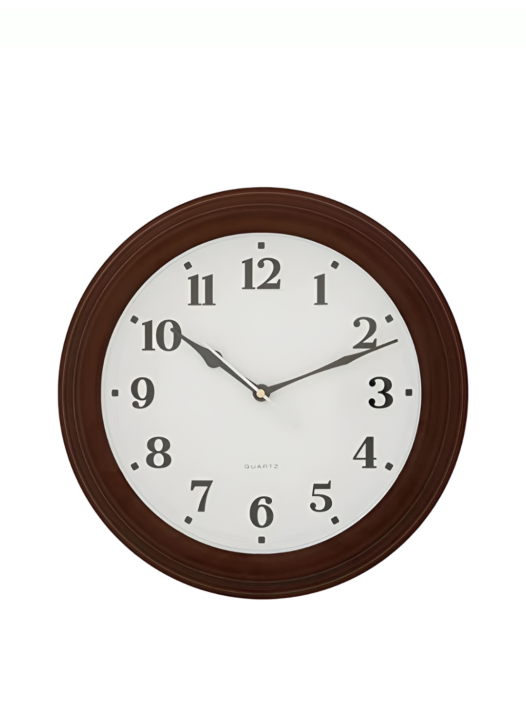 

Ancient Clock Makers Brown Solid Round Contemporary Analogue Wall Clock