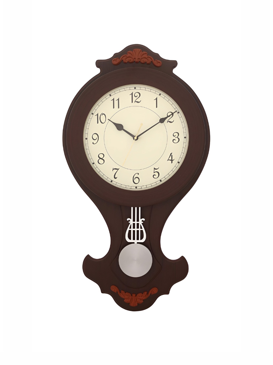 

Ancient Clock Makers Brown Traditional Wall Clock