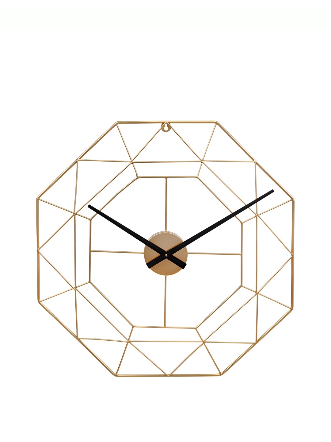 

Ancient Clock Makers Gold-Toned & Black Abstract Contemporary Wall Clock