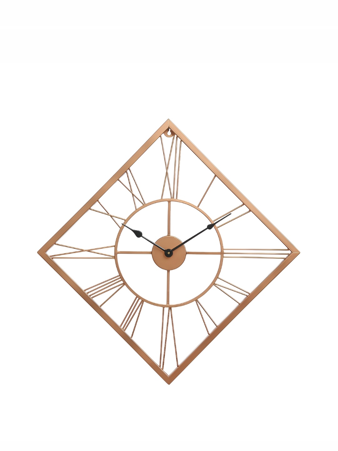 

Ancient Clock Makers Copper-Toned Contemporary Wall Clock