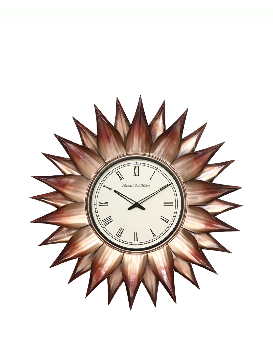 

Ancient Clock Makers Brown Contemporary Wall Clock