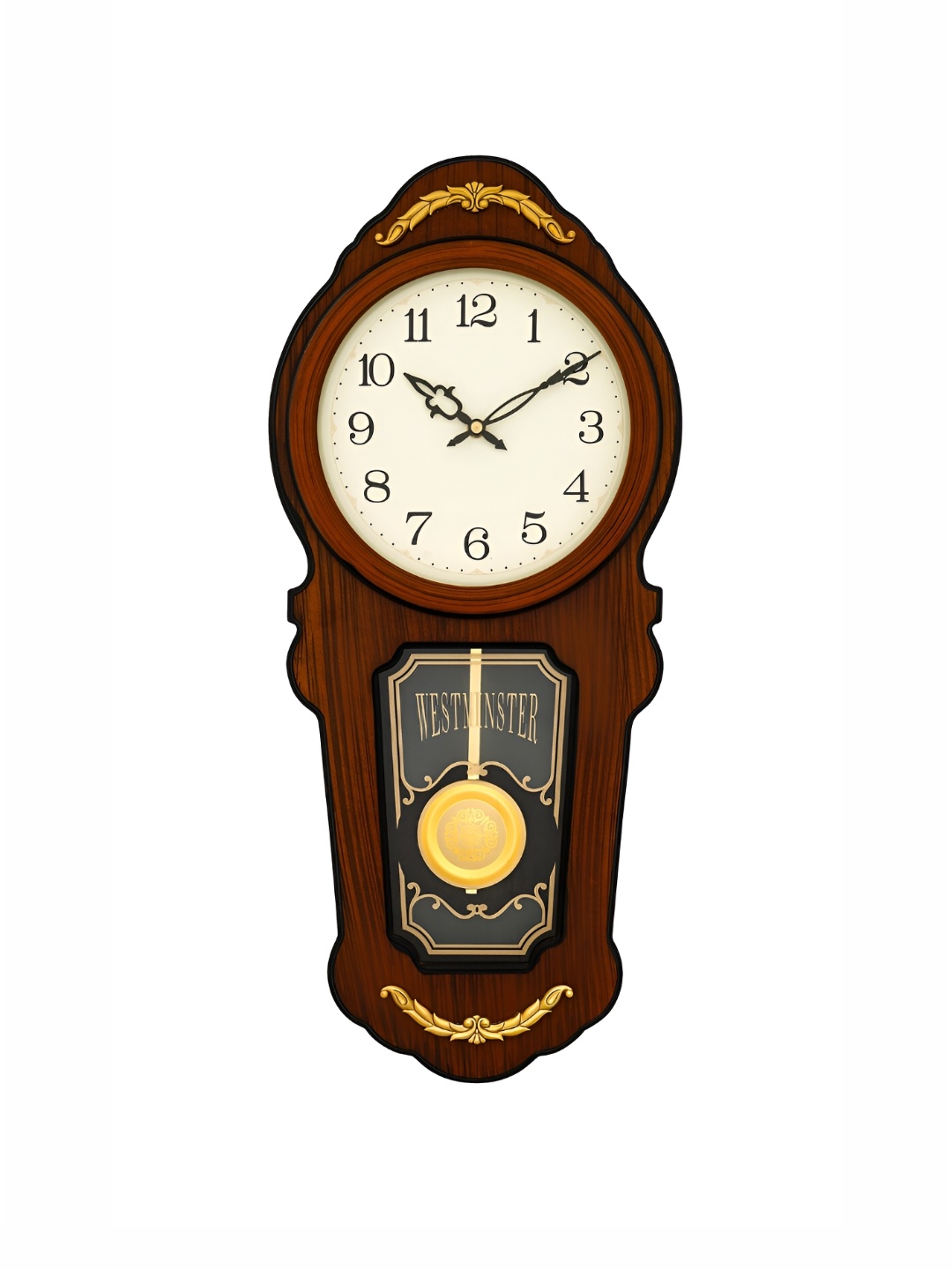 

Ancient Clock Makers Brown Traditional Wall Clock