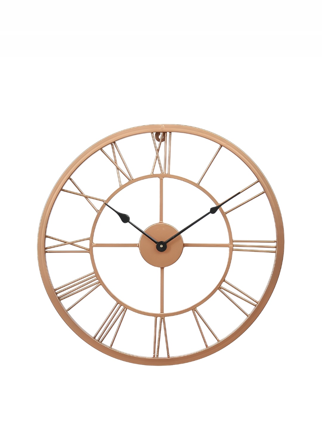 

Ancient Clock Makers Copper Toned Round Traditional Wall Clock