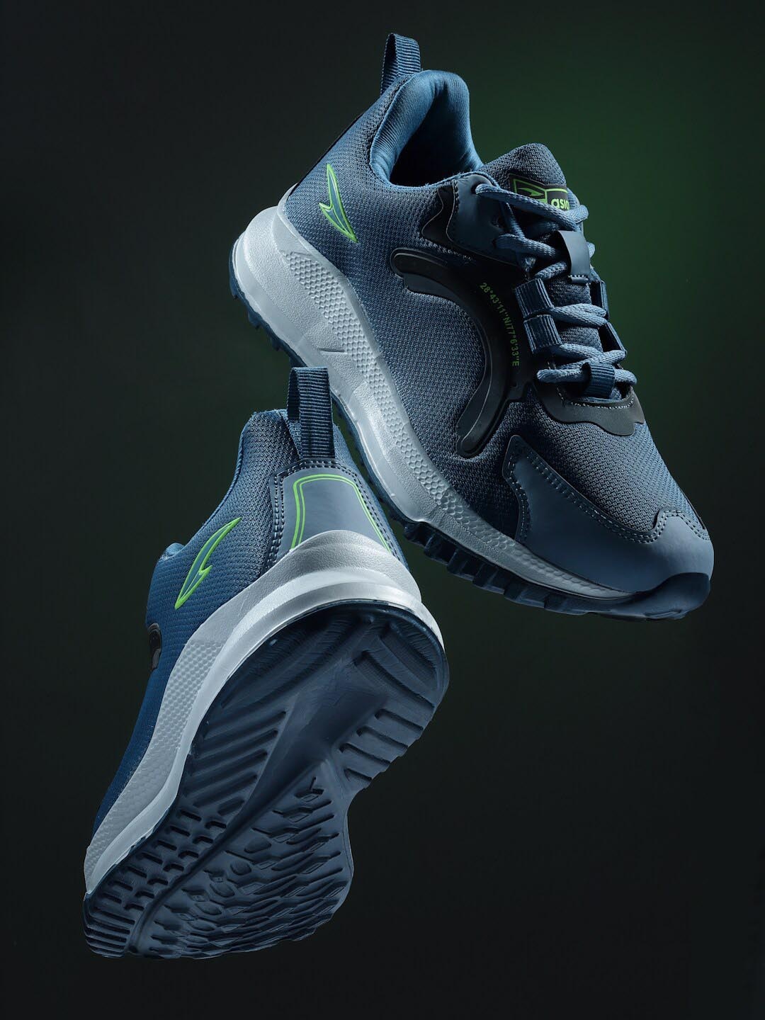 

ASIAN Men Mesh Running Shoes, Blue