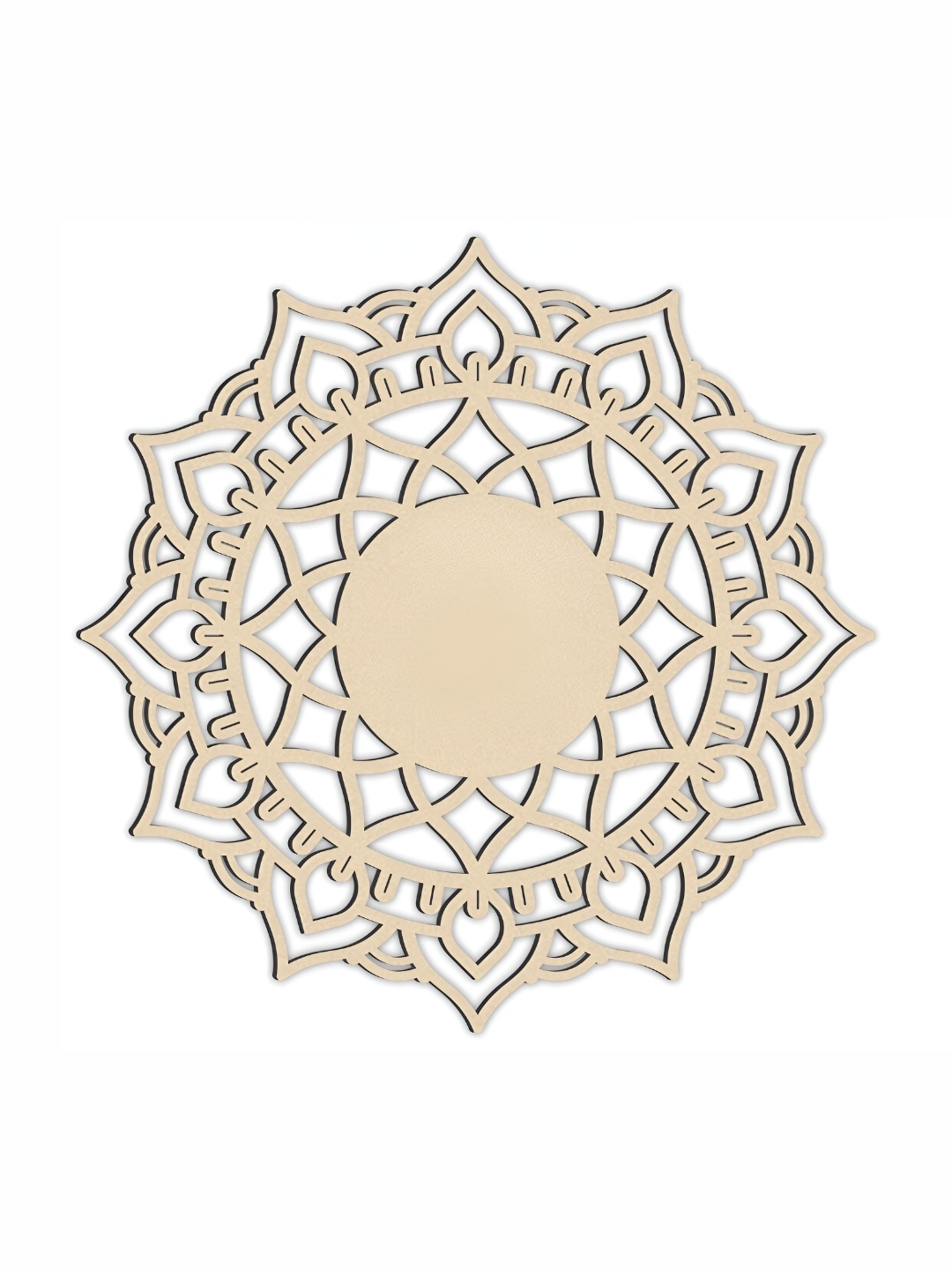 

CVANU Cream Decorative Wooden Wall Hanging