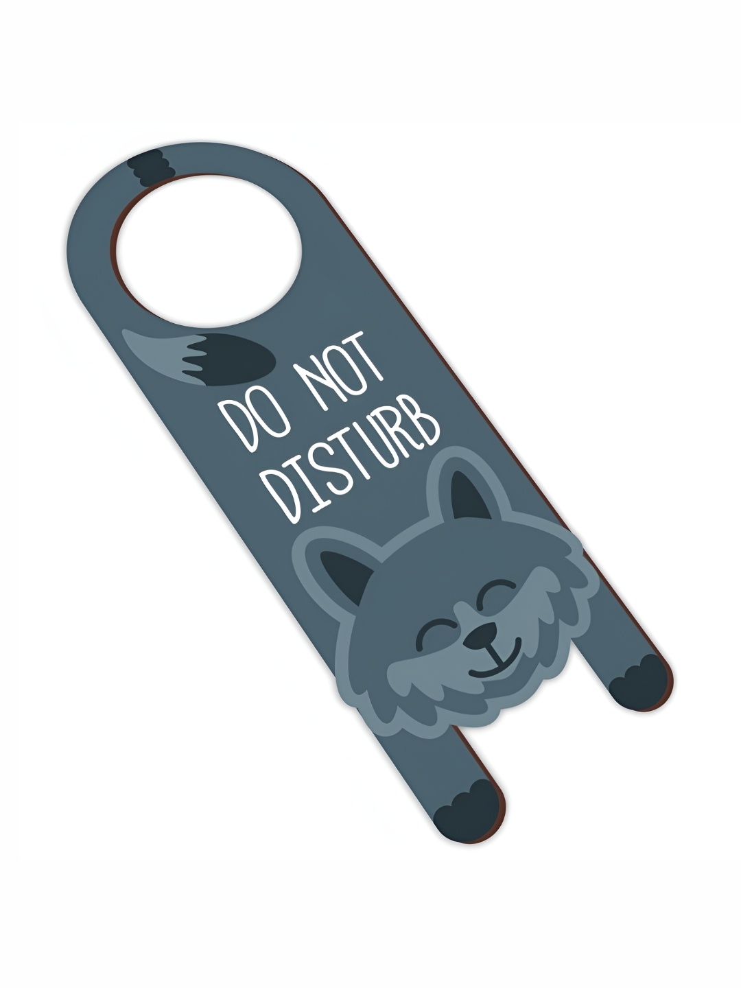 

CVANU Grey Do Not Disturb Wooden Sign Hanger
