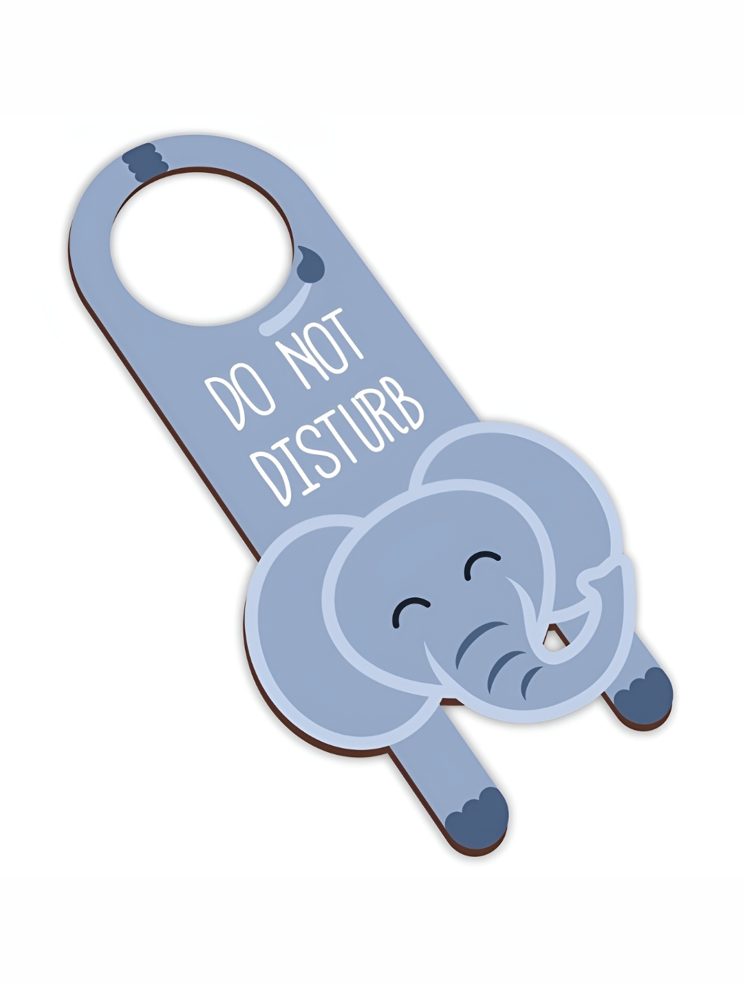 

CVANU Blue Wooden Sign Hanger