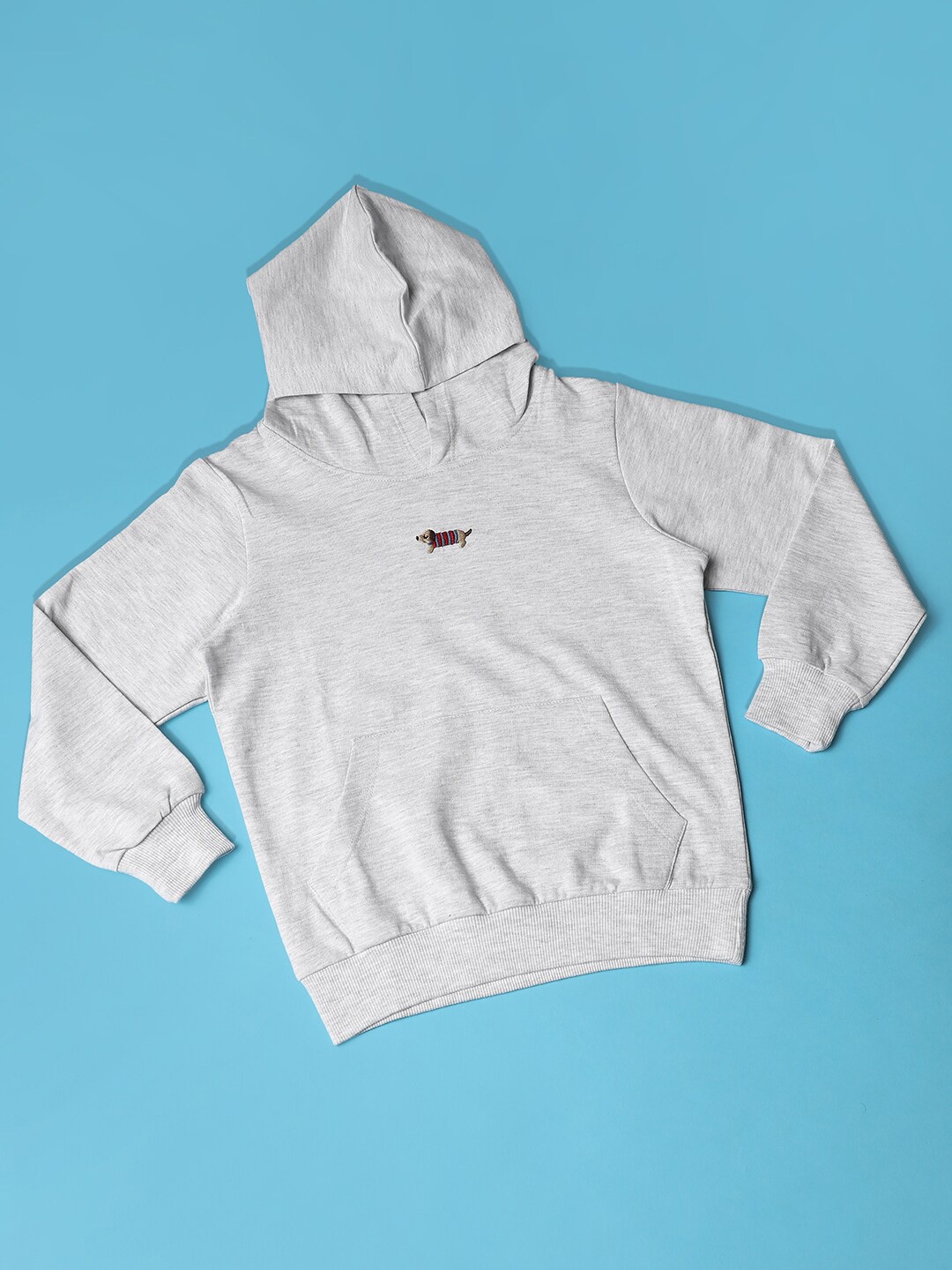 

Hoop Boys Hooded Cotton Sweatshirt, Grey