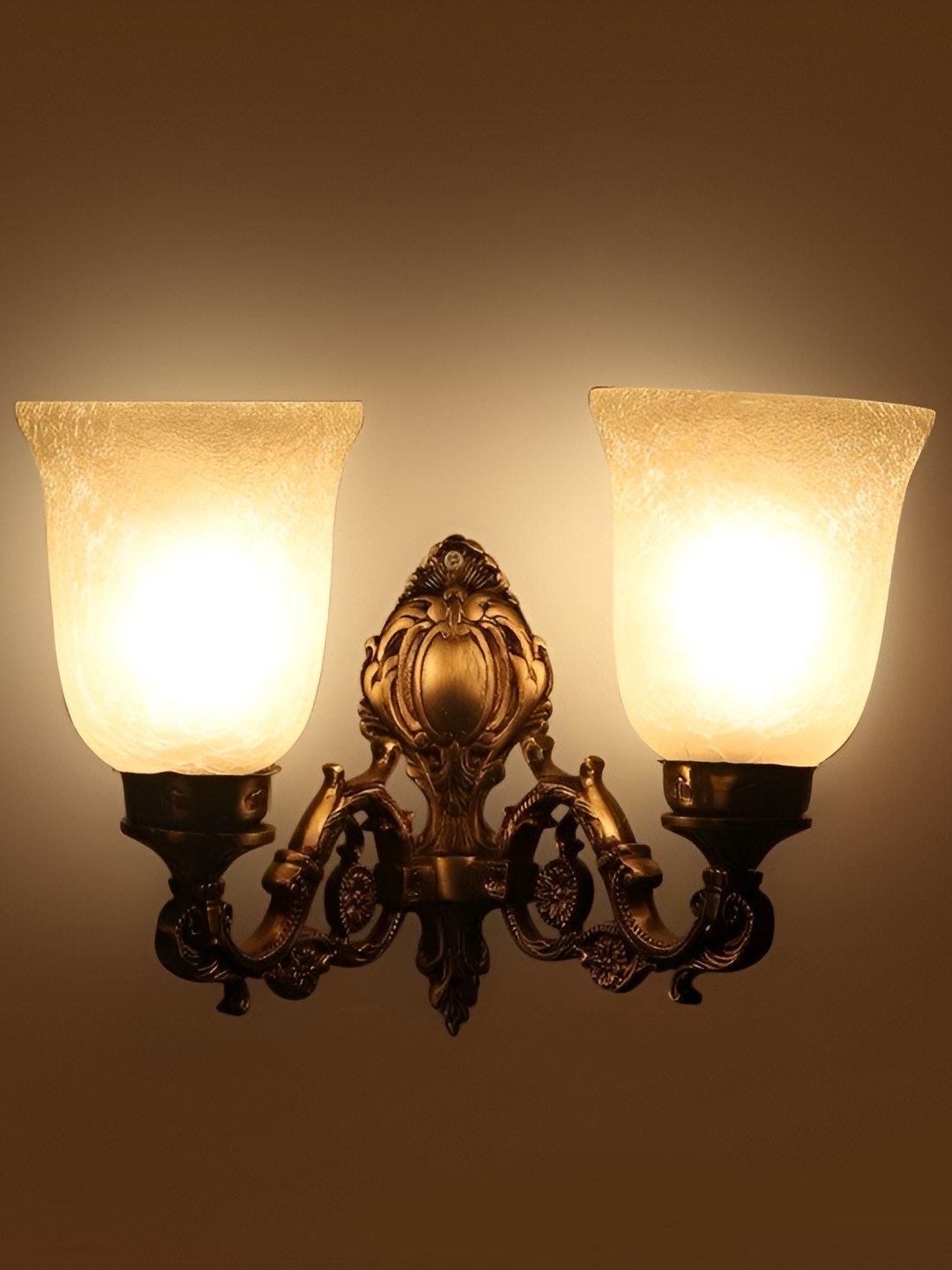 

ELIANTE Gold-Toned Aluminium Contemporary Cylinder Shaped Wall Lamp
