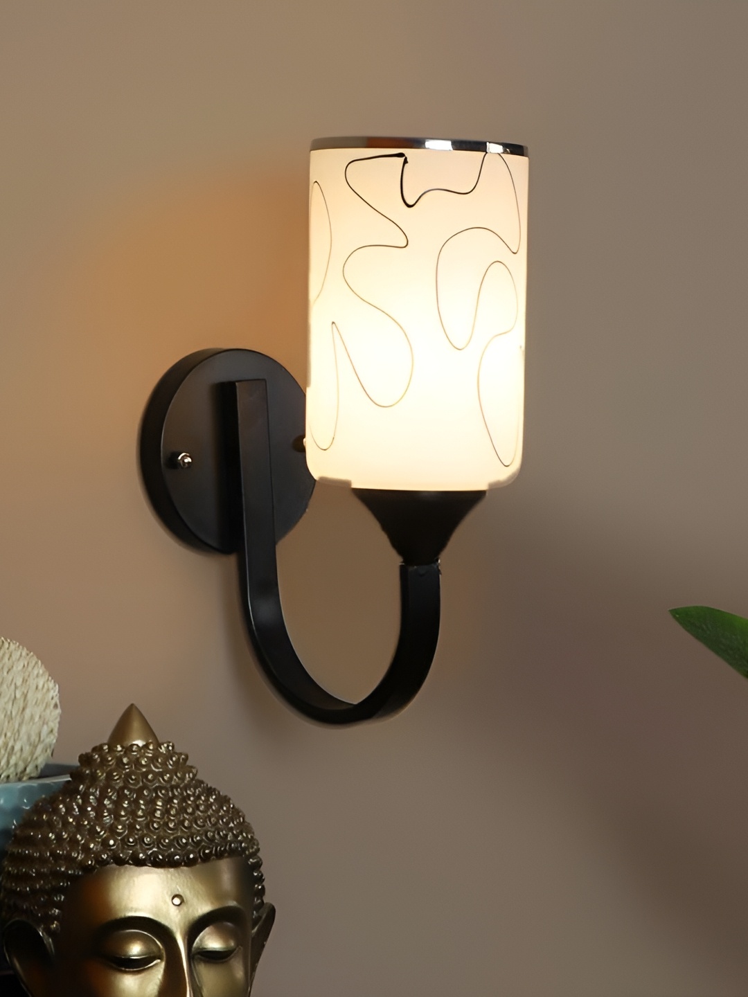 

ELIANTE Black Iron Contemporary Cylinder Shaped Wall Lamp