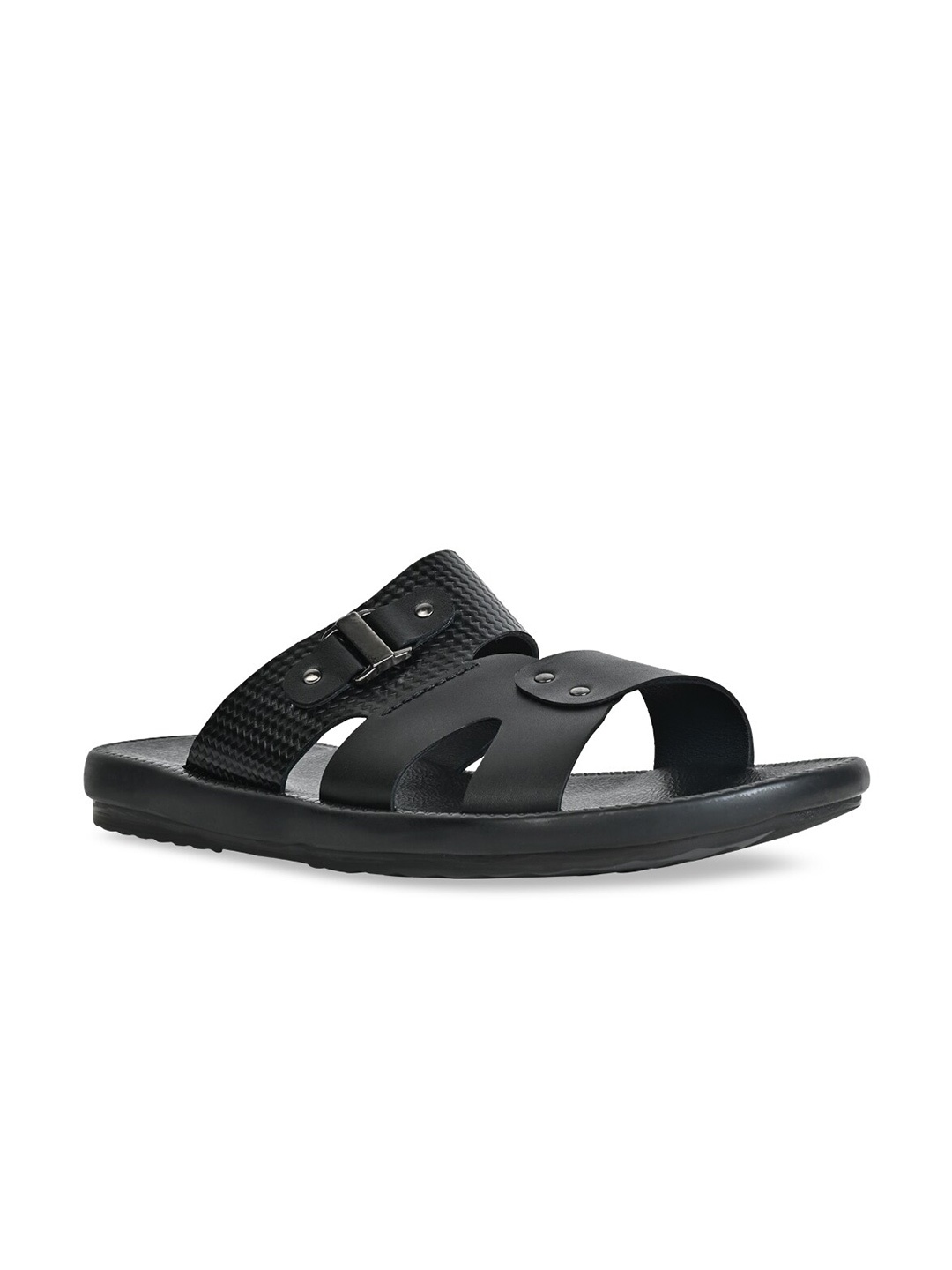 

Regal Men Leather Comfort Sandals, Black
